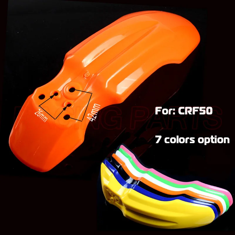 

Front Wheel For Fender Protector Plastic for HONDA CRF50 XR50 70 CRF XR 50 SDG SSR 50cc 110c 125cc Dirt Pit Bike