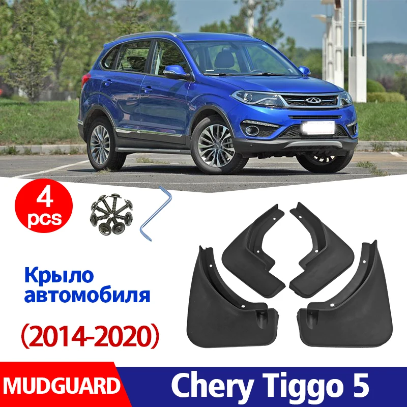 

Mudflaps FOR Chery Tiggo 5 Mudguards Fender Mud Flap Guard Splash Mudguard Car Accessories Auto Styline Front Rear 4pcs2014-2020