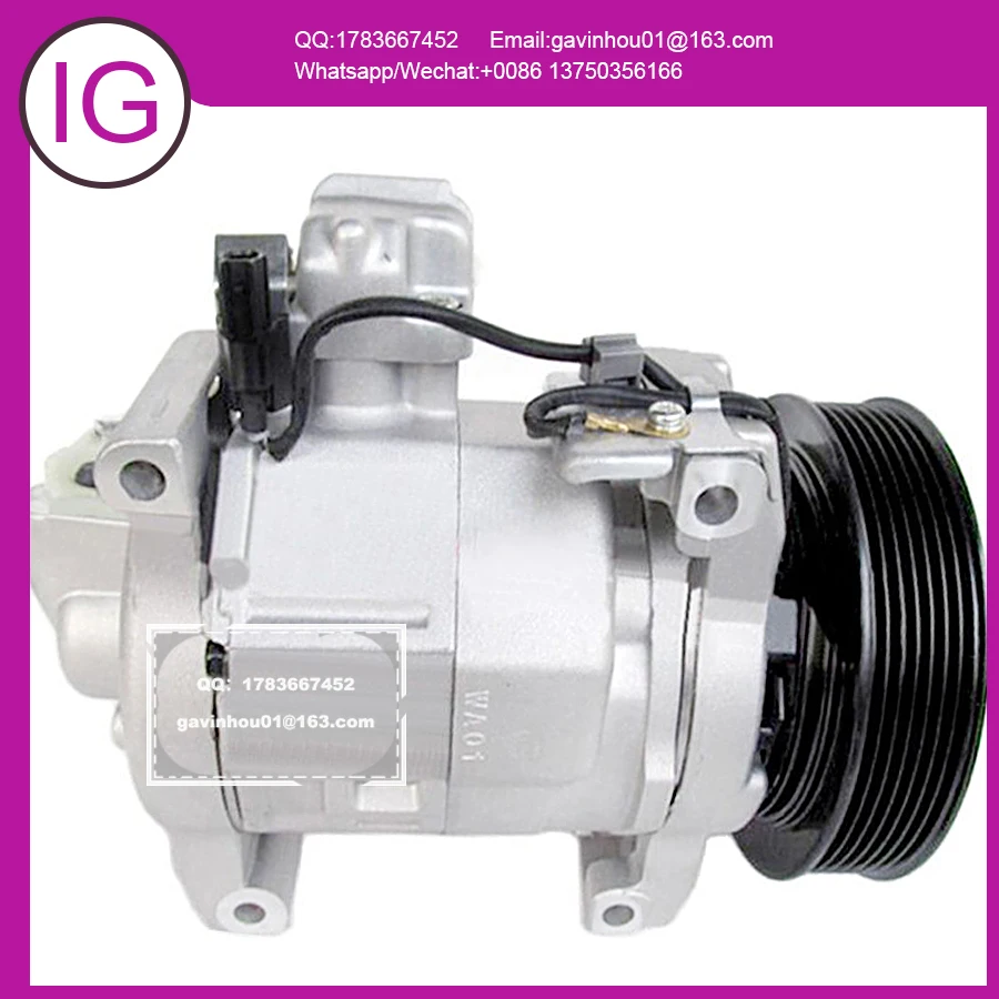 

For HONDA ACCORD 2.4L 2008-12 CROSSTOUR 10SR15C Air Conditioning AC Compressor 38810R40A01 38810-R40-A01