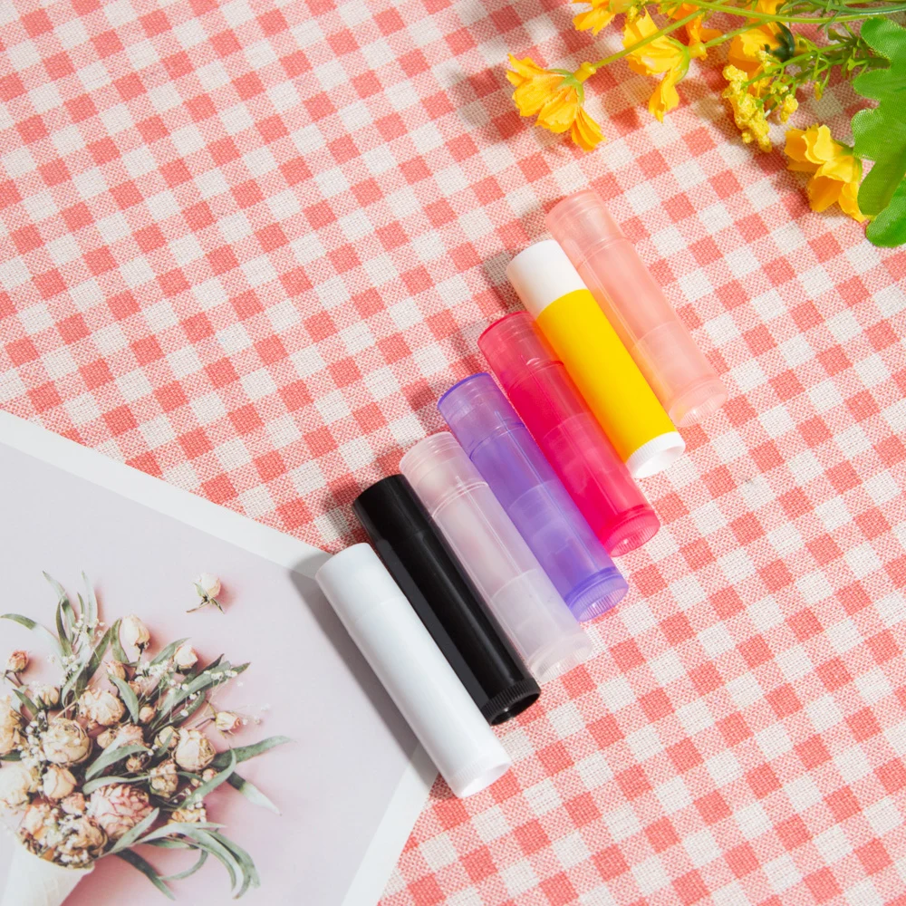 10 Teile/los 5g 5ml Nachfüllbare Lippenstift Lip Balm Behälter Leere Kosmetische Behälter Lotion Behälter Klare Reise Flasche – Detail 7