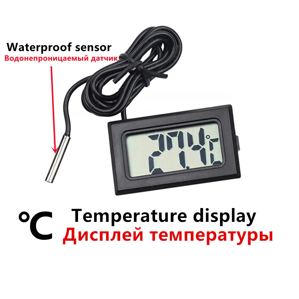 

Mini Digital LCD Indoor Convenient Temperature Sensor Humidity Meter Gauge Sensor De Temperatura Weather Themometers Gun