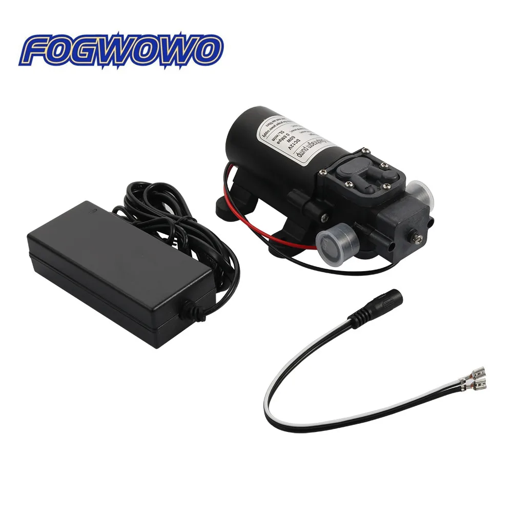 1/2 "gwint męski interfejs samozasysająca pompa Reflux DC 12V 60W Booster ciśnienie membranowa pompa wodna nawadnianie myjnia samochodowa