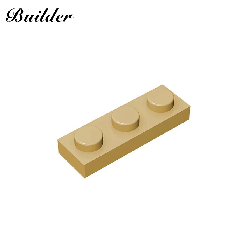 

Little Builder 3623 MOC Thin Figures Bricks 1x3 Dots 10pcs Building Blocks DIY Creative Assembles Particles Toys for Children