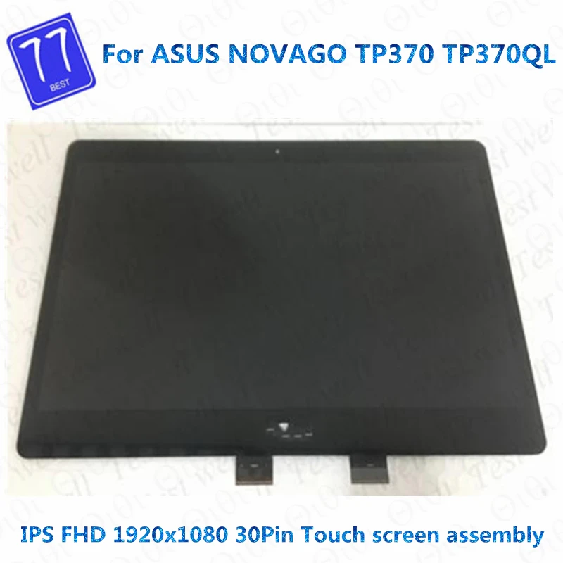 

Original 13.3" B133HAN05.3 IPS LCD touch display screen assembly For Asus NOVAGO TP370QL TP370 FHD 1920*1080 Fully Tested