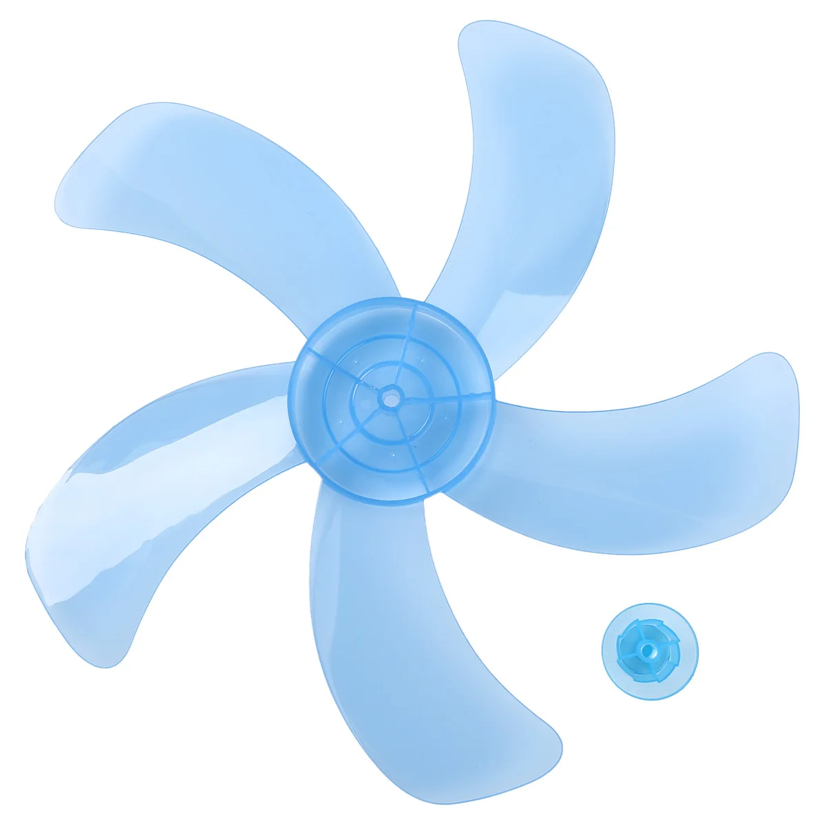 3/5 Leaves Household Fan Blade with Nut Cover Fan Blades for Standing Pedestal Fan Table Fanner General Accessories Fans