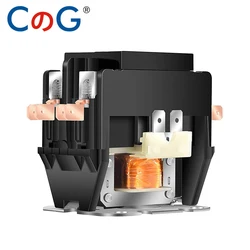 CG 2P Air Conditioner Contactor 40 Amp 240VAC Coil Condenser Compressor Contactor 50/60HZ AC 3P Definite Purpose Contactor