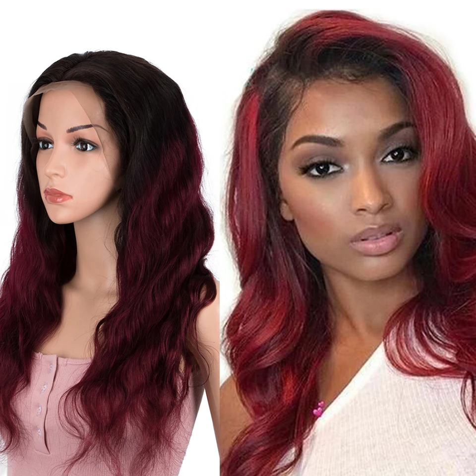 Remy Forte Lace Front Human Hair Wigs 13x4 Lace Body Wave Human Hair 30 Inch TT1B99 Pre Plucked With Baby Hair 150% Density Wigs