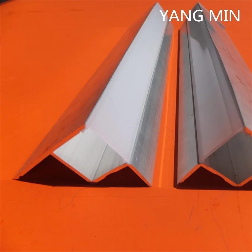 

YANGMIN Бесплатная доставка, 2 шт., заводской профиль, Гибкая полоса, потолочный корпус, алюминиевый профиль для светодиодных лент