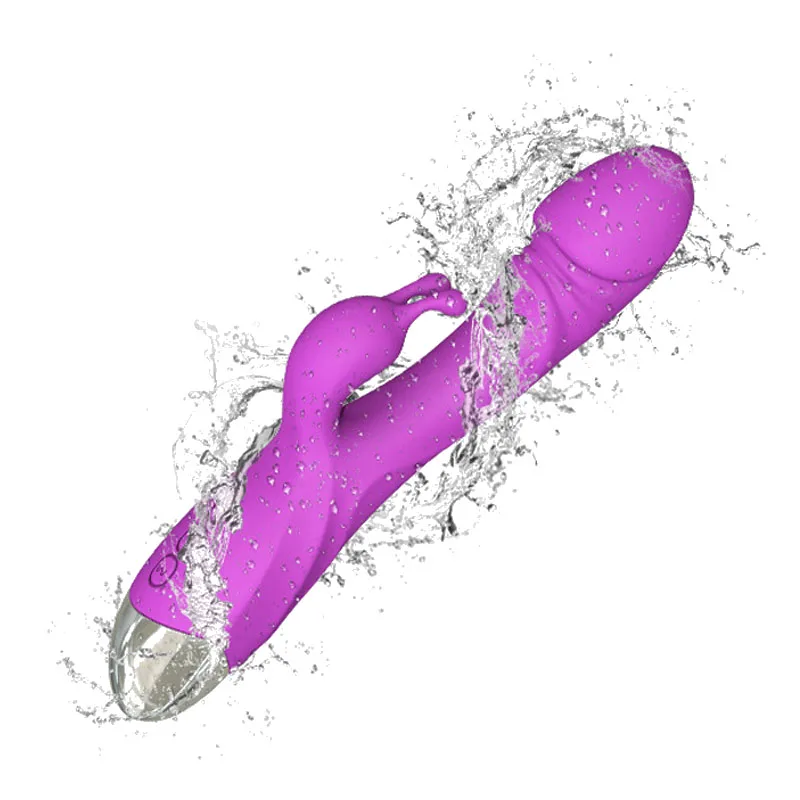 Rabbit Vibrators for women Massager waterproof vaginal thrust G Spot 10 Speed Clitoral Massager silent rechargable Dildo konijn