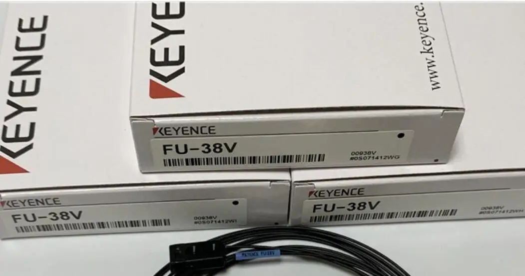 

New barcode, brand new KEYENCE FU-38V limited optical fiber, complete accessories