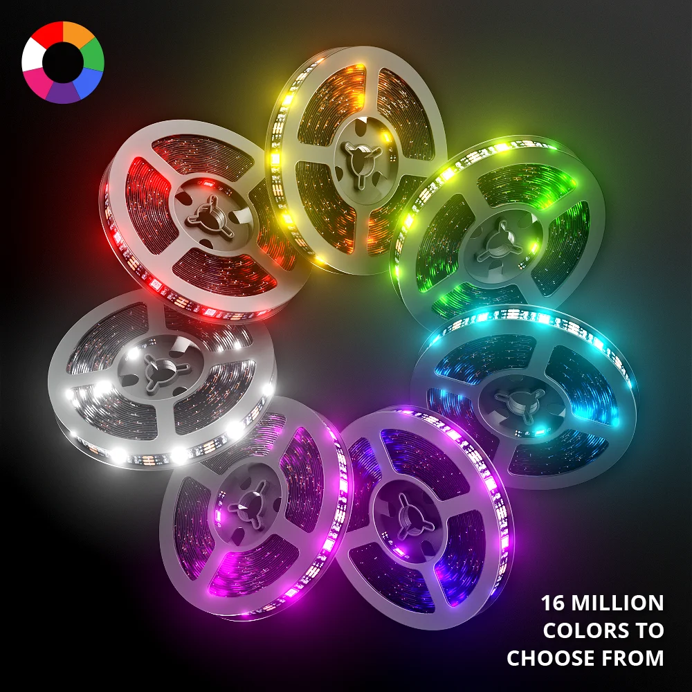 A+ RGB 5050 Led Strip Light Bluetooth App Control 5V USB Led Tape Flexible Ribbon Diode Tape for TV Backlight Room Decoration