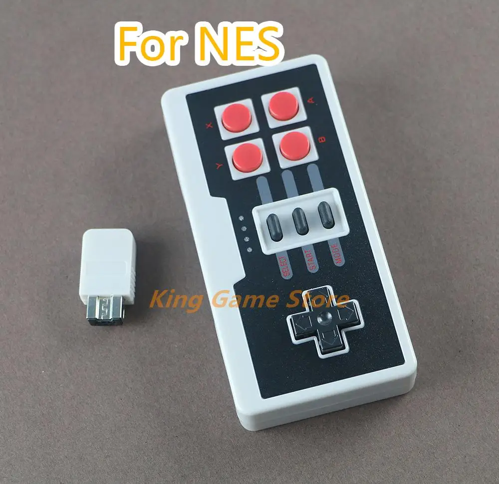 

5 комплектов беспроводного USB-контроллера Plug Play, геймпад для NES Mini, 4 кнопки, беспроводной контроллер с беспроводным приемником для NES