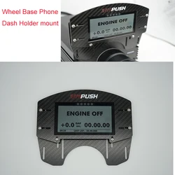 For Thrustmaster T300RS T300GT TS-PC T-GT For SIMAGIC M10 Steering Wheel Base Racing Dashboard Mobile Phone Holder