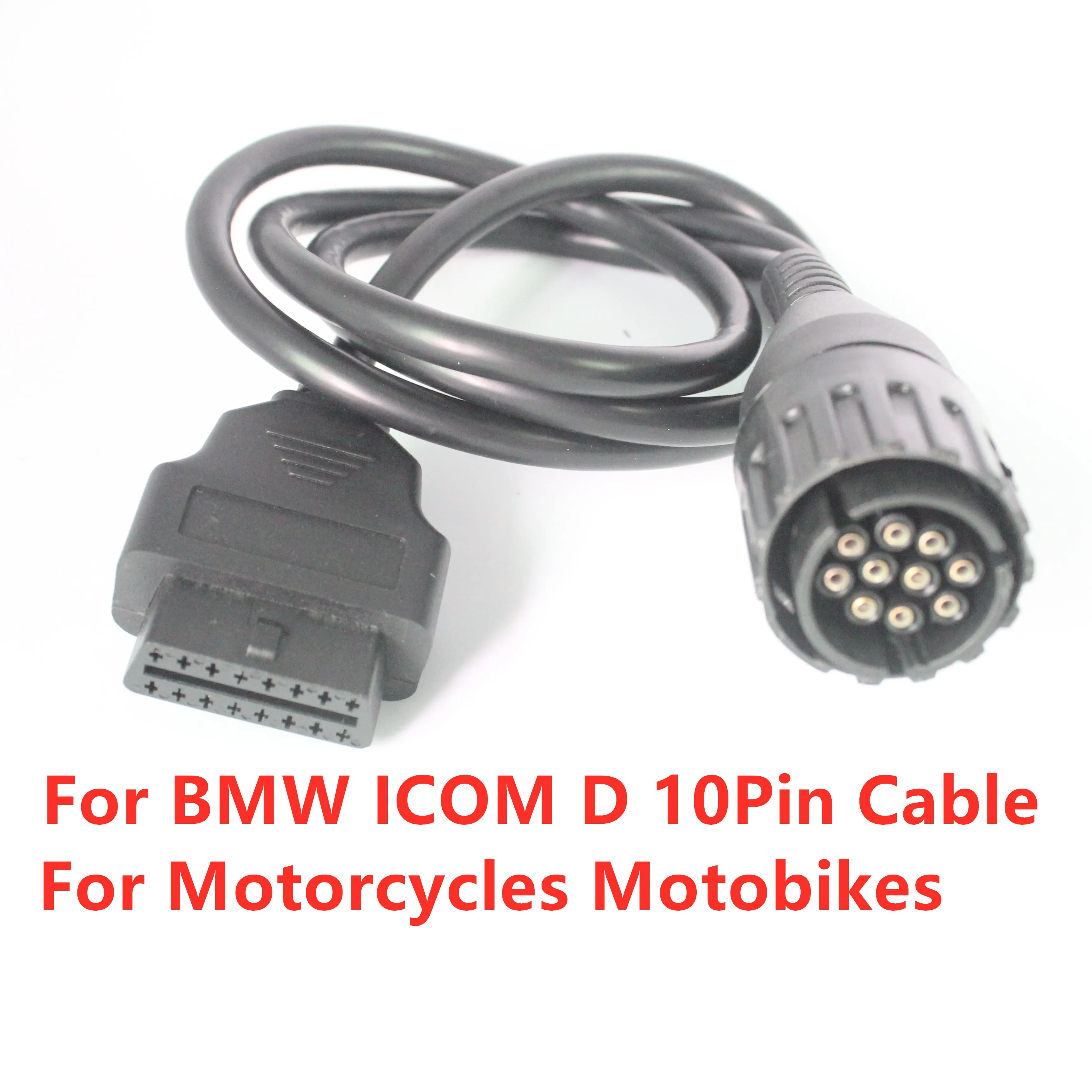 Car OBD2 CABLE For BMW ICOM D Cable ICOM-D Motorcycles Motobikes 10Pin To 16Pin OBD2 OBDII Diagnostic Cable I-COM A2 tool cables yun yifree update 2 years launh x431 pro3s pad5 v2 0 auto obd2 full system ecu coding key programming escaner diagnostic tool