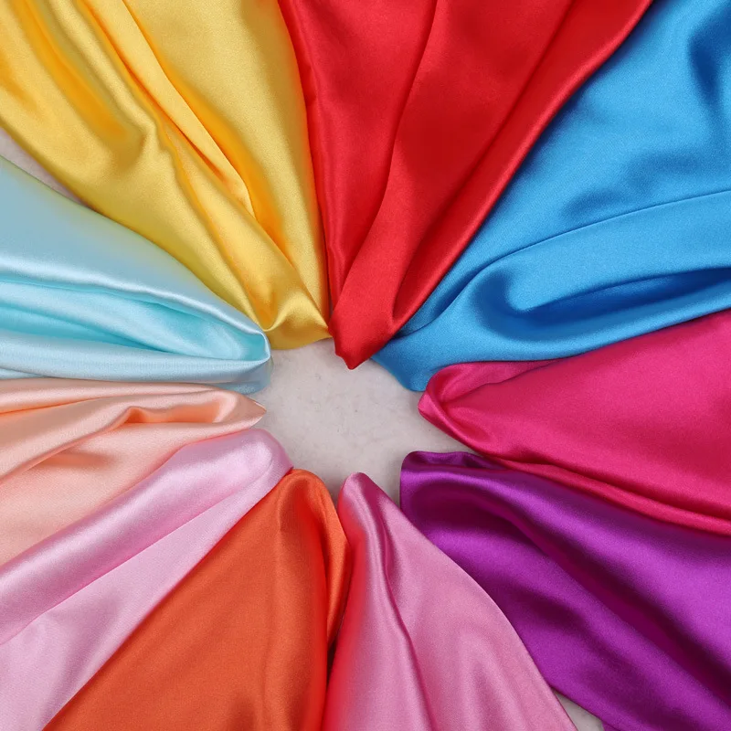 Bufanda de seda de colores caramelo para mujer, pañuelo de moda para cabeza/pelo, profesional, cuadrado pequeño, nuevo diseño