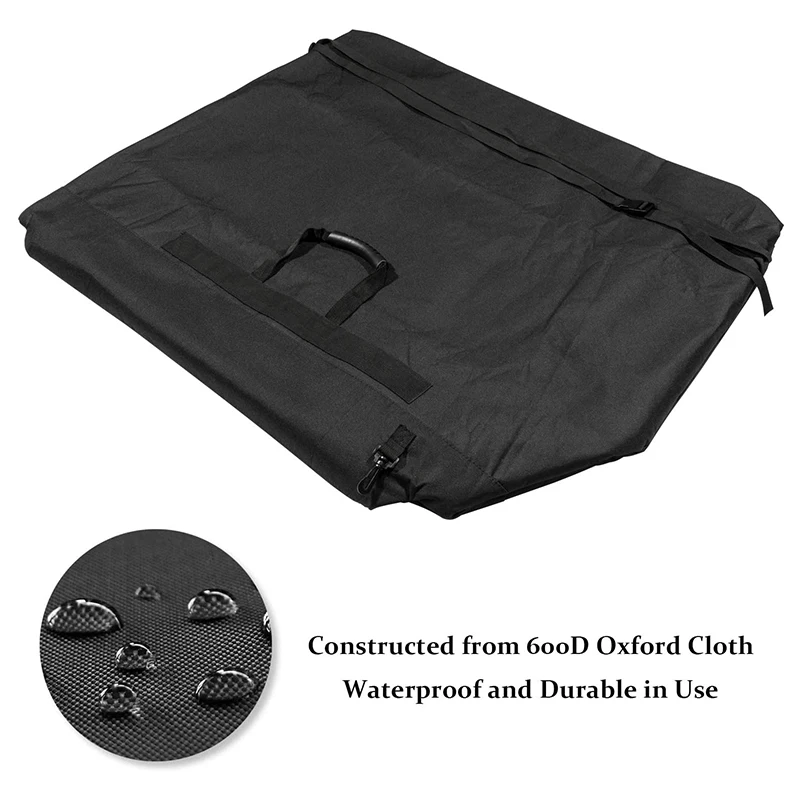 Outdoor Freedom Panel Hard Top Storage Bag Carrying Case with Grab Handle for 2007-2020 Jeep Wrangler JK JKU JL JLU