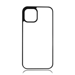 MANNIYA for iphone 17 pro 16 15 14 13 12 pro max Blank 2D Sublimation TPU+PC rubber phone Cases with Aluminum inserts 10pcs/lot