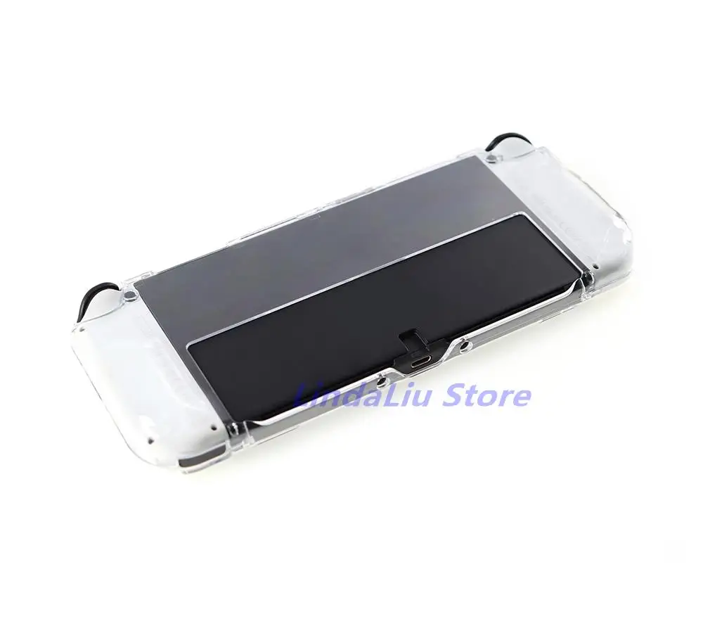 1pc Crystal Shell Case for Nintendo Switch OLED protective clear case hard shell cover transparent shell case for Switch Oled