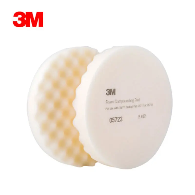 3M8 Inch Car Polishing Pad Cleaning Sponge Waxing Wool Drill Ball Auto Support Pad Maintenance And Repair Polishing Sponge Ball