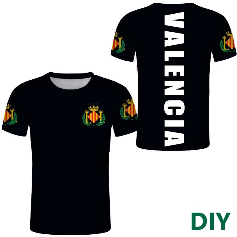 Valencia Soccer Jersey Football T Shirt Valencia FC  Valencia Kit Kids Child Football Club logo custom quick-drying T-shirt