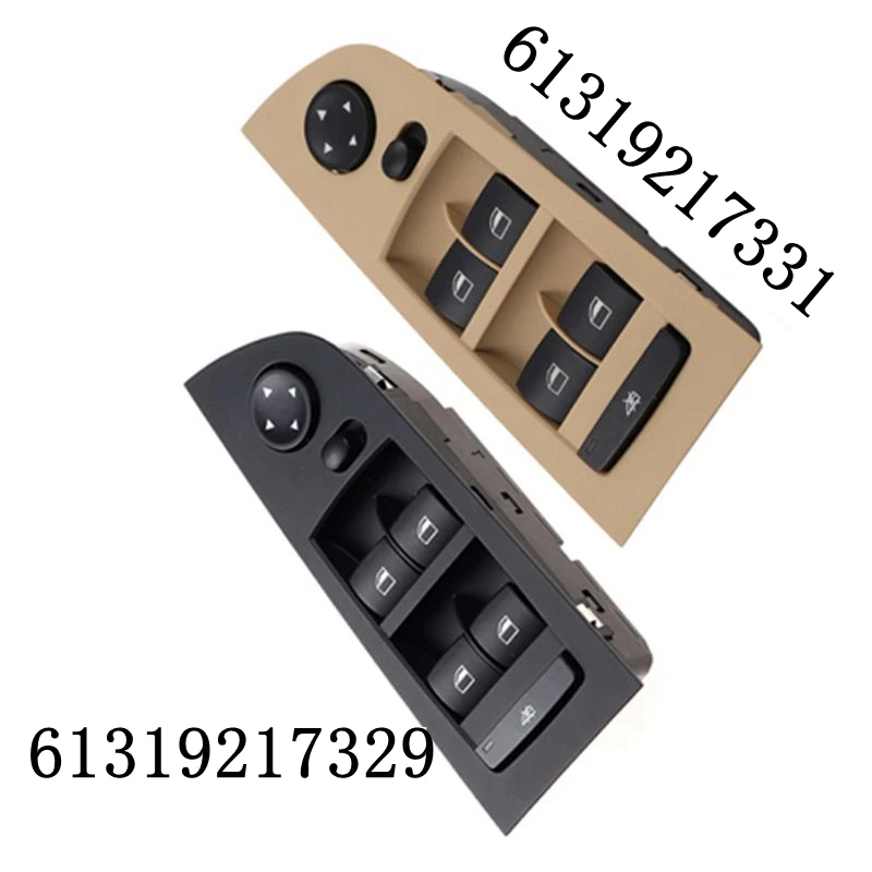 New Beige Black Color 61319217329 61319217331 Power Window Switch Console Left Side Fit For B M W E90 318i 320i 325i 335i