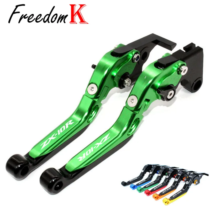 For ZX-10R ZX10R ZX-10RR ZX-10KRT ZX 10R KRT 2016 2017 Motorcycle CNC Adjustable Folding Extendable Brake Clutch Levers