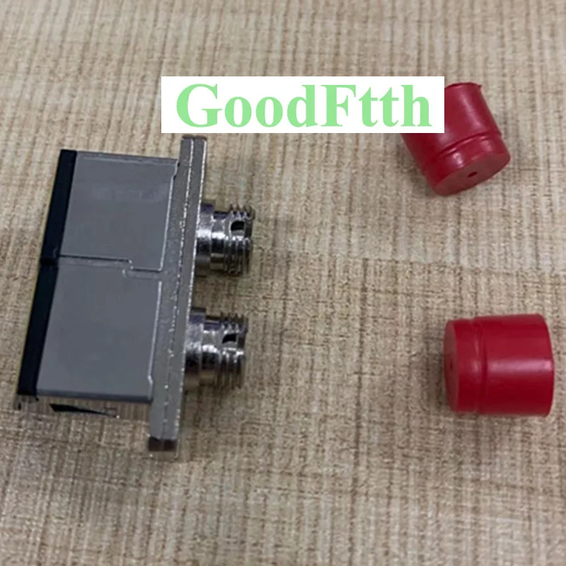 Metal Hybrid Adapter Adaptor SC-FC Duplex with Shutter GoodFtth 100pcs/Lot