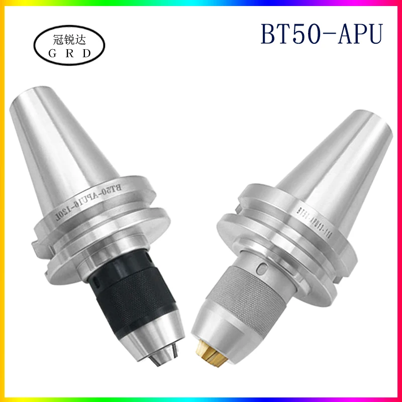 high precision bt50 apu13 apu16 Milling Disk Connecting Handle CNC Cutting Accessories bt apu tool holder spindle 110L 180L