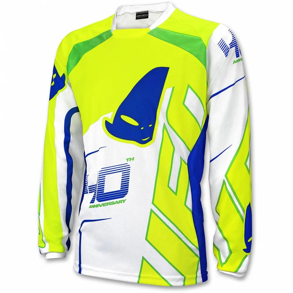 2021 Moto enduro motocross jersey mx dh downhill jersey off road Mountain clycling long sleeve mtb Jersey