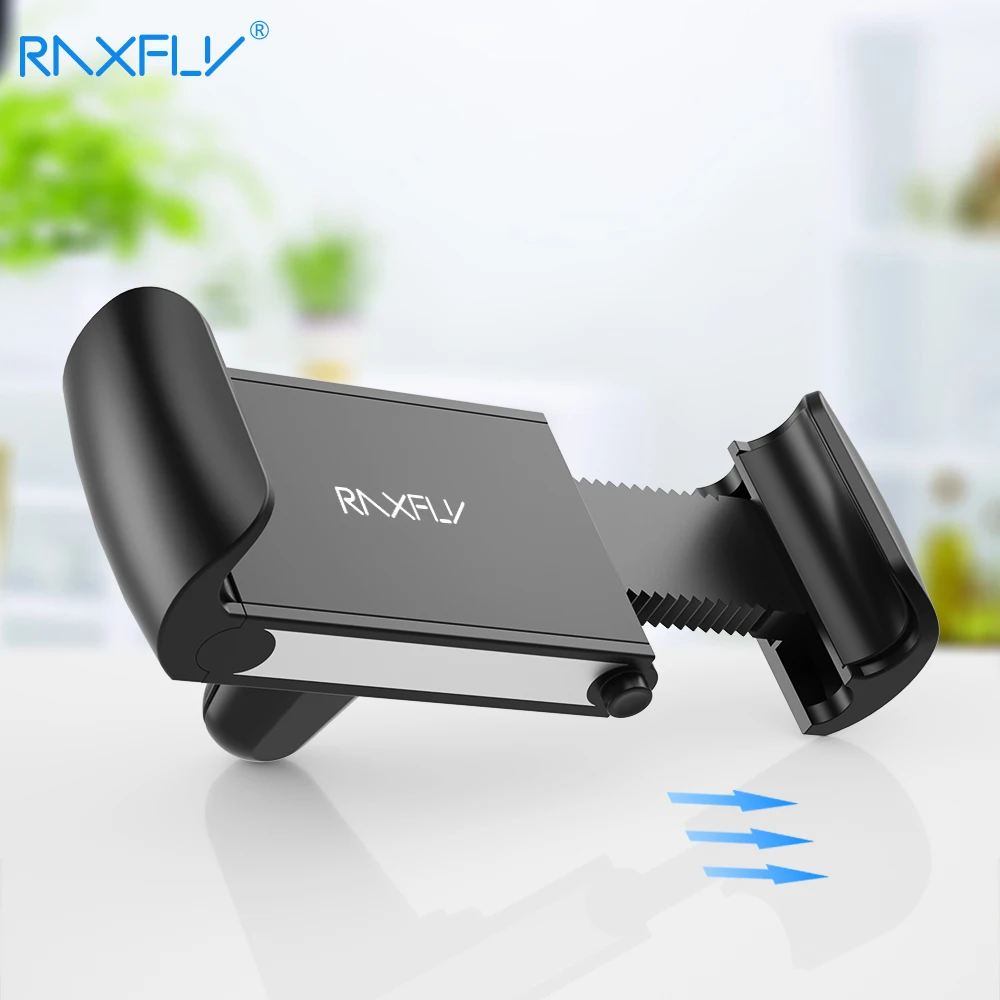 RAXFLY-Soporte de teléfono para coche, accesorio ajustable para iPhone X XS Max, con rejilla de ventilación, para Xiaomi Redmi Note 7