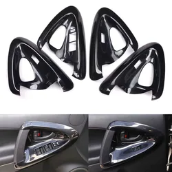 Car Interior Door handle Window Lift Switch Panel Bezel Trim Styling For Toyota RAV4 2009-2012 LHD Auto Car Accessory Moldings