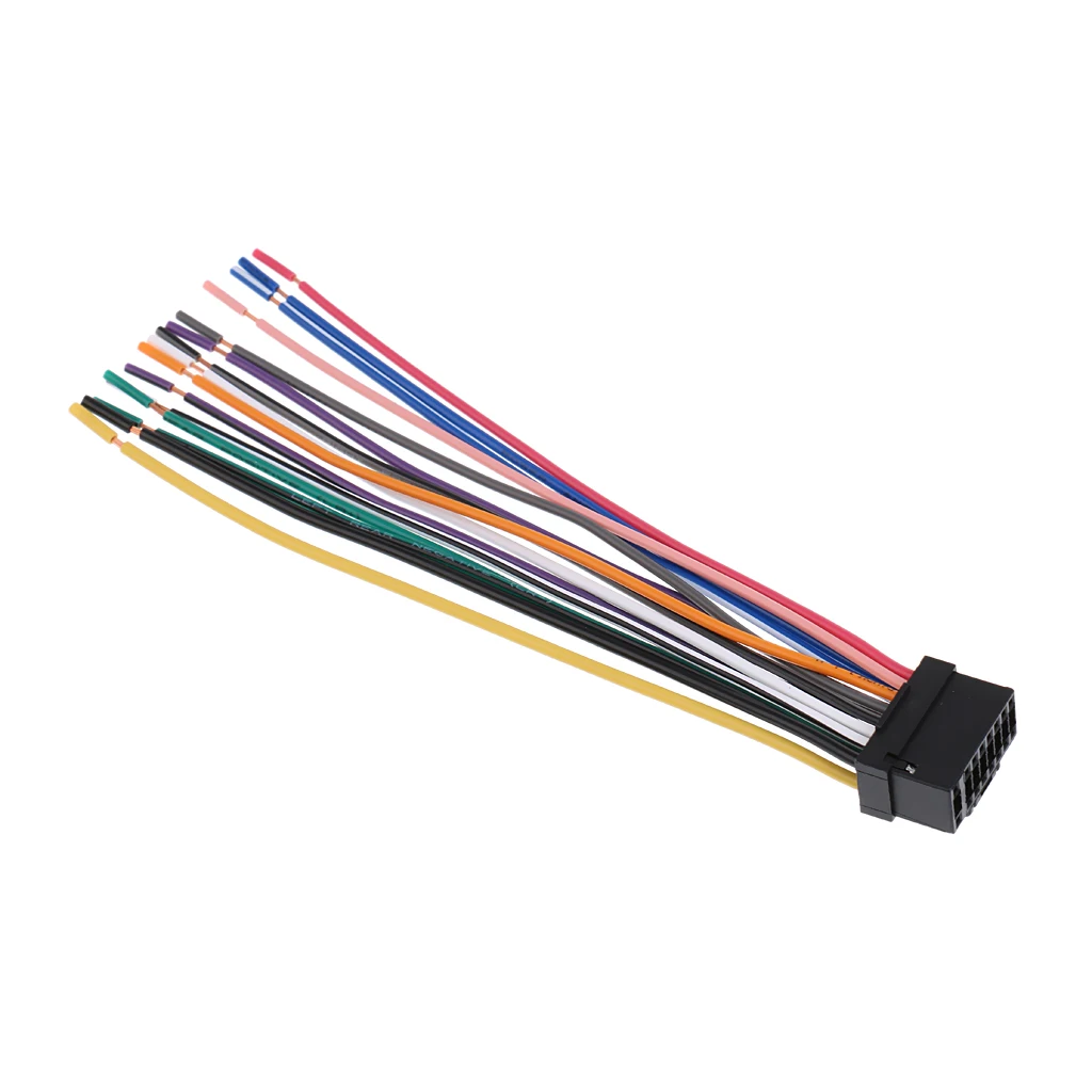 16Pin Car Radio Stereo Speaker Wire Harness Plug for Alpine CDA-9887