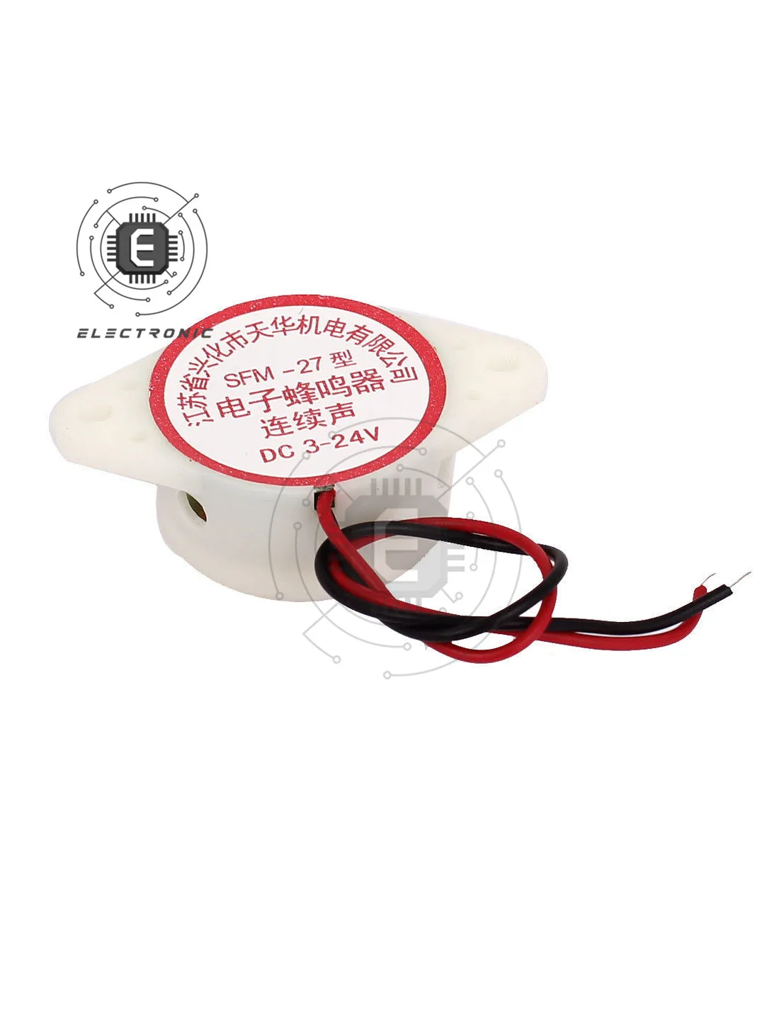 1 pz DC3-24V originale 90 DB cicalino intermittente allarme cicalino elettronico