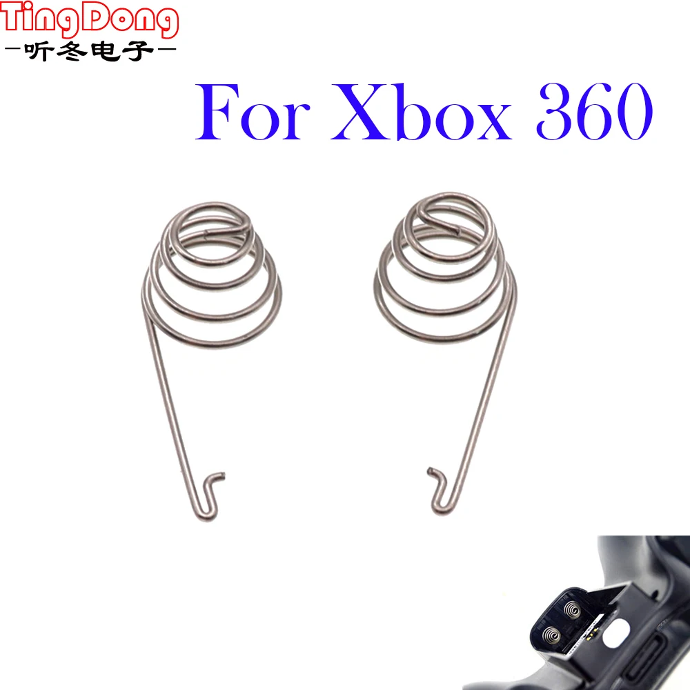 50 Đôi = 100 Cái L R Pin Lò Xo Cho Xbox360 XBOX 360 Bộ Điều Khiển Không Dây Pin Viên Dẫn Điện Mùa Xuân