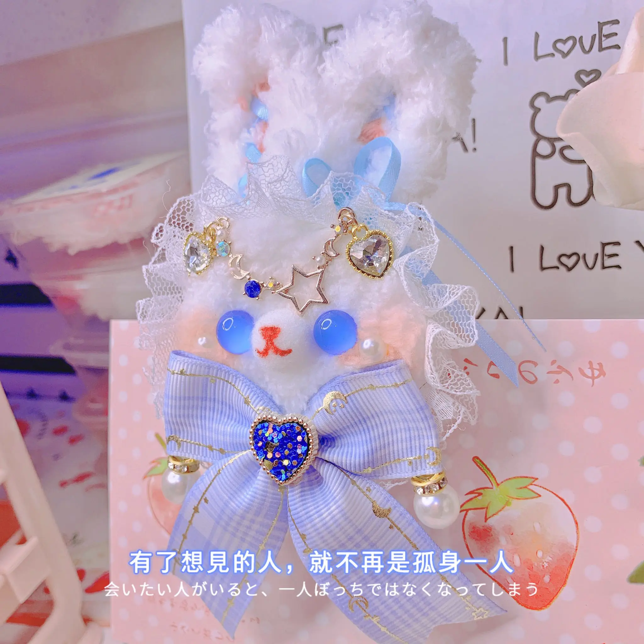 L'originale spilla a forma di orso sorella morbida e la mano per gioielli fai-da-te harajuku adorabili accessori per capelli lolita