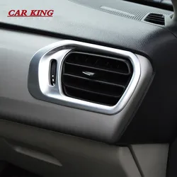 For Citroen Elysee C-Elysee 2014 2015 2016 accessories Car Air conditioner Vent outlet panel cover trim ABS Plastic car styling