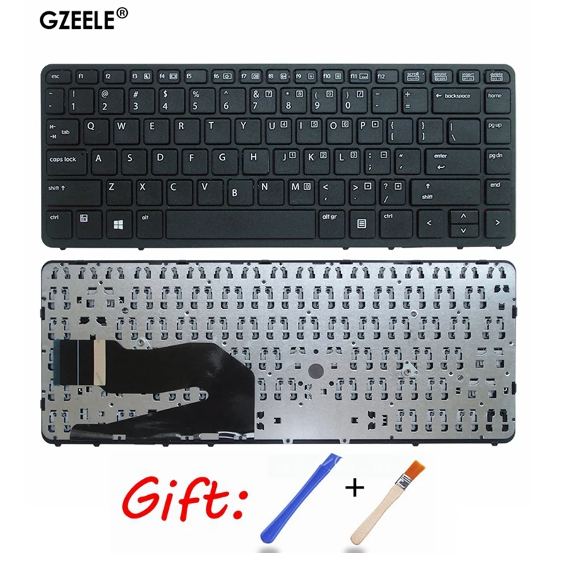 English Laptop Keyboard for HP EliteBook 840 G1 850 G1 ZBook 14 for HP 840 G2 US