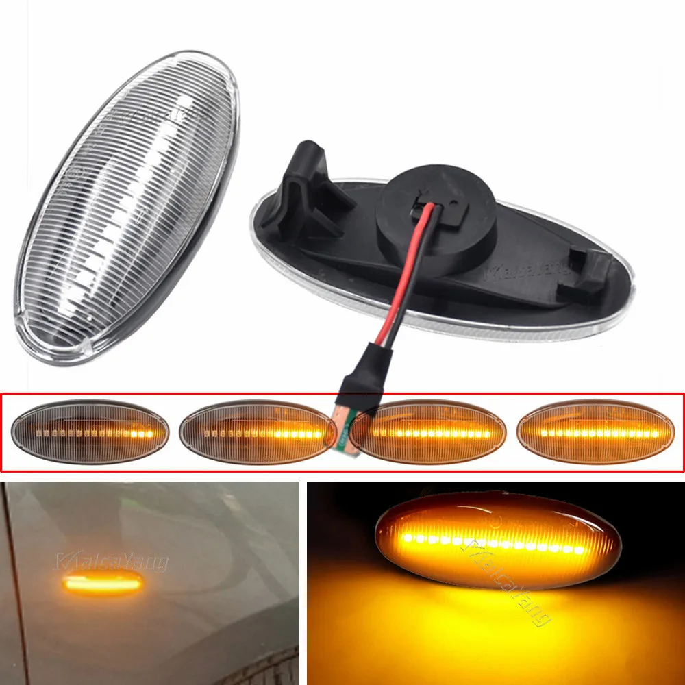 LED ديناميكية الحاجز الجانب ماركر بدوره مصباح إشارة لنيسان NV200 NV400 NP300 ورقة ميكرا مكعب ملاحظة Dualis مارس تيدا X-T #5