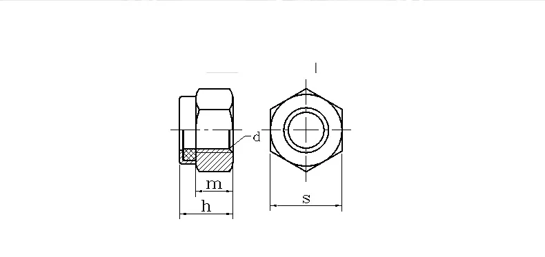 Schloss Mutter 240 stücke Nylon Lock Mutter 304 Edelstahl M2 M 2,5 M3 M4 M5 M6 M8 M10 M12 hex Hexagon Selbst Locking Mutter Sortiment Kit – Detail 2