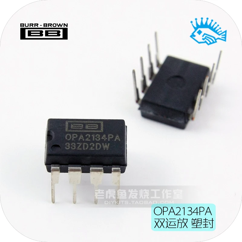 

1pcs/5pcs Brand new original TI BB OPA2134PA DIP8 dual op amp For German Lehman amp audio