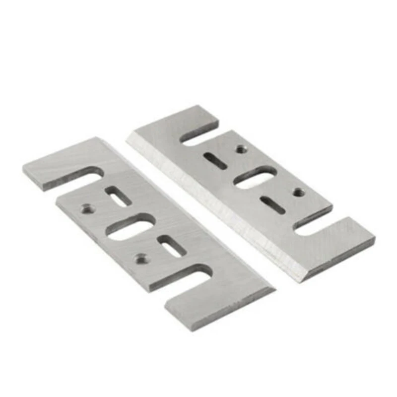 Hoja cepilladora eléctrica de madera, 2 piezas, 82mm, repuesto para 1900B, KP0800, HITACHI F20, D26676, DW680