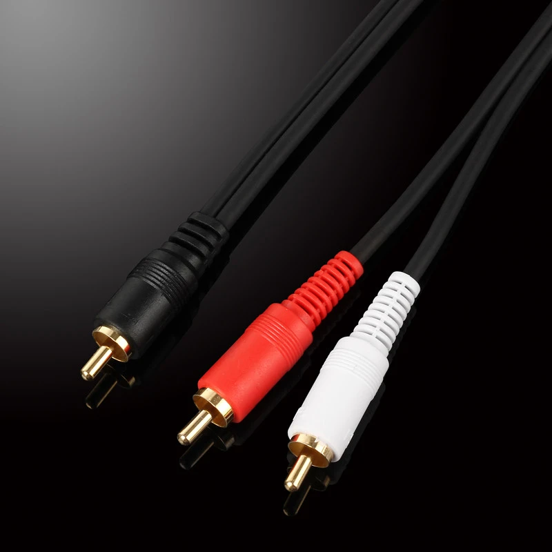 สายสัญญาณเสียง RCA Lotus one point two 1 Revolution 2 สายสัญญาณเสียงตัวผู้ สายลําโพงคอมพิวเตอร์