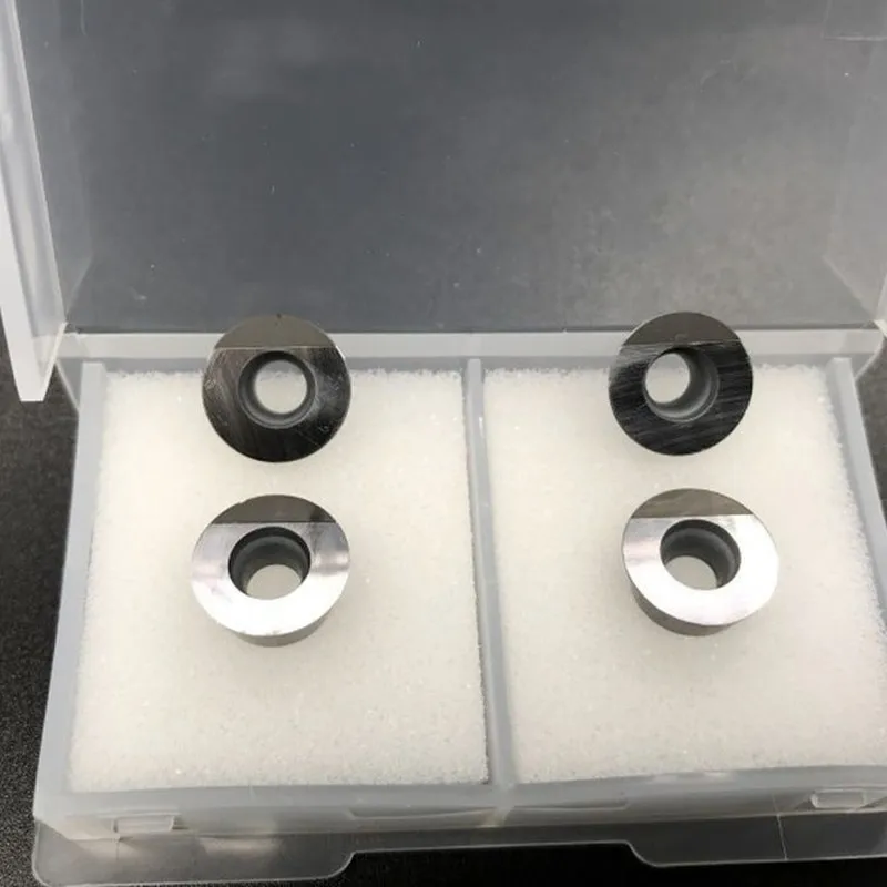 RPMW1204 RPMW10T3 Diamant Runde Fräser PCD CNC Einsatz Aluminium Legierung Messing Drehmaschine Drehen Werkzeuge – Detail 2
