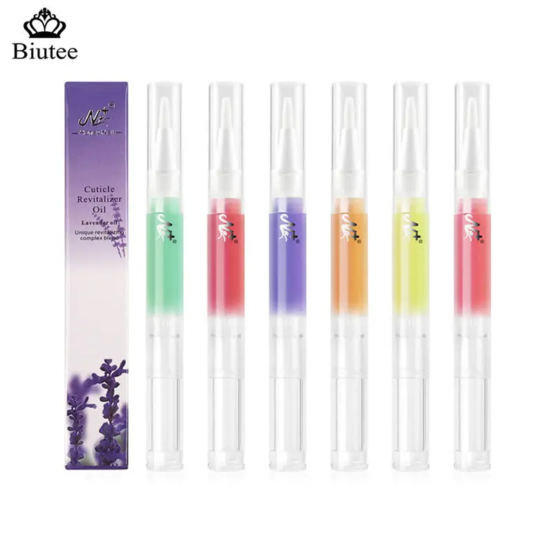 

BIUTEE 5ml Nail Nutrition Oil Pen Style Nail Treatment Cuticle Revitalizer Oil Prevent Agnail Nail Polish Nourish Skin Nail Art