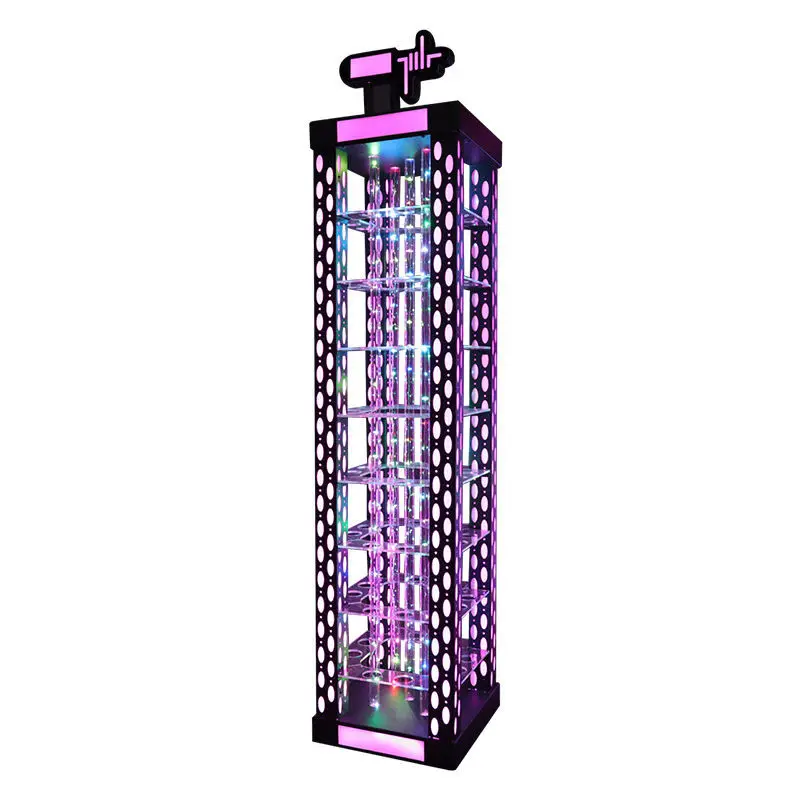 바 와인 랙 Led 칵테일 컵 랙, 나이트 클럽 KTV 크리에이티브 슈퍼 큐브 와인 랙
