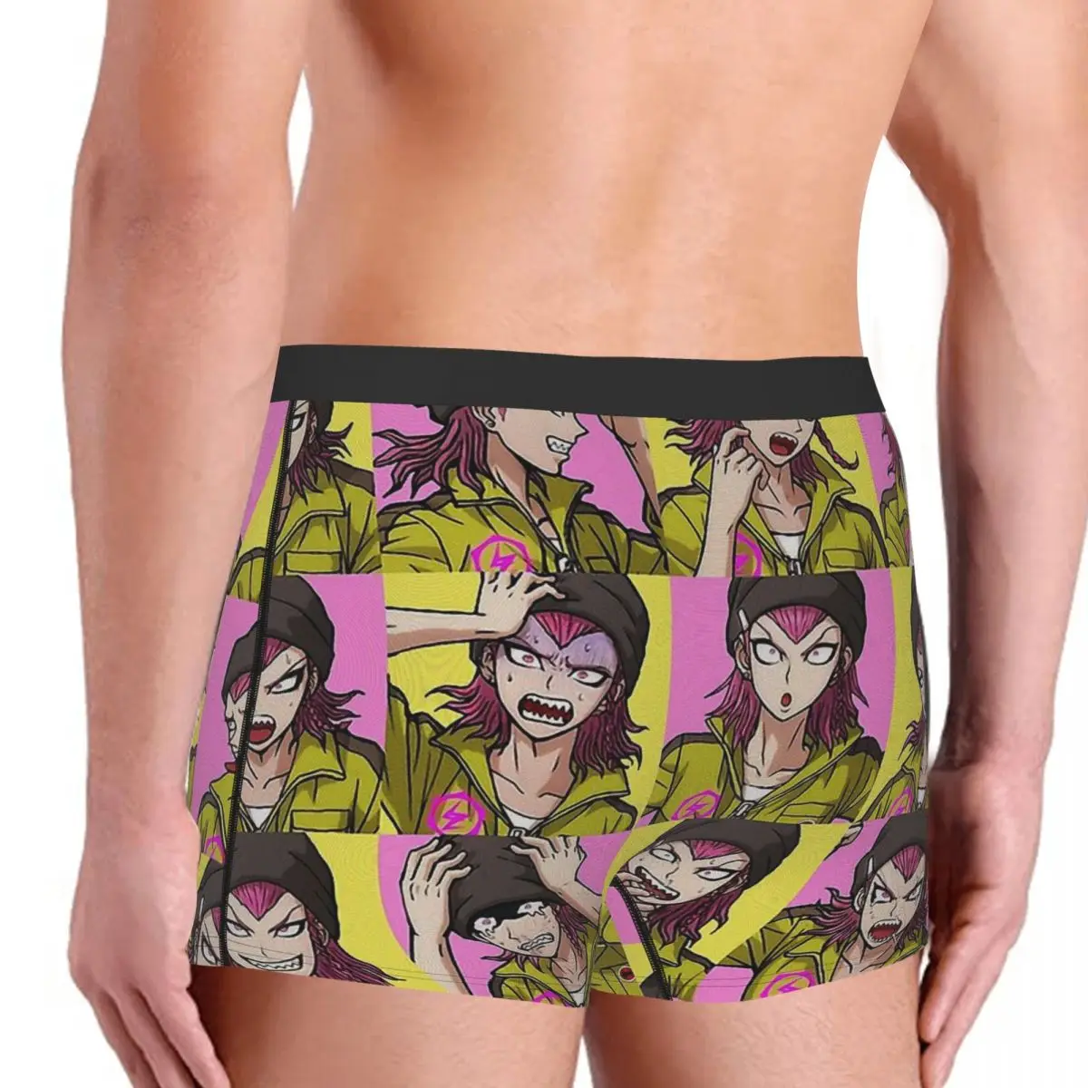 Danganronpa Makoto Naegi Monokuma Komaru Kaede Game Kazuichi Souda Underpants Cotton Panties Man Underwear Sexy Shorts Boxer