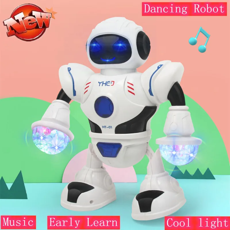 

Electronic Smart Space Dancing Robot Can Dancing Music With Cool LED Light Astronaut Toy Boy Girl Best Friend Toy For Kids Child