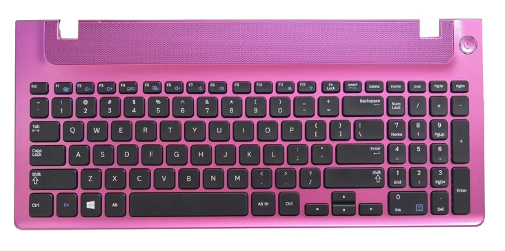 RU/US Keyboard for Samsung NP355E5C NP350V5C NP355V5C 350E5V NP350E5V 355V5C 350V5C with frame