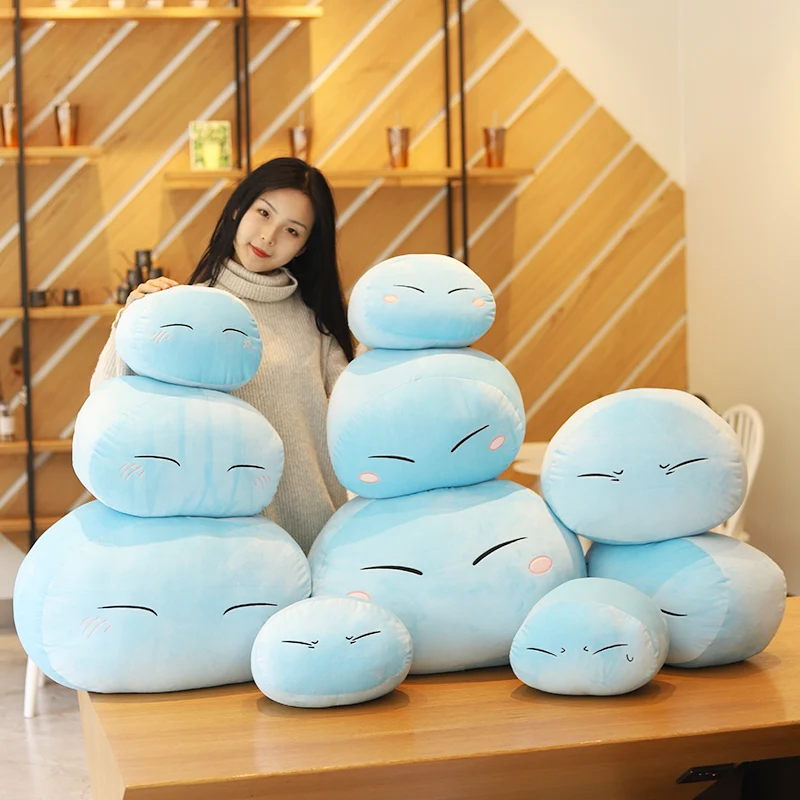 큰 사이즈 리무루 템페스트 애니메이션 부드러운 플러시 베개 어린이용, 큰 사이즈 쿠션, 선물