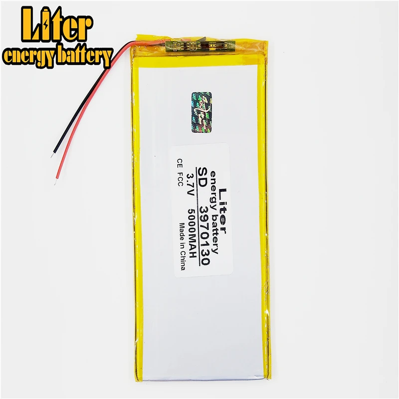 5000mah 3.7v 3970130ユニバーサルリチウムイオンバッテリータブレットpc 7.8.9インチV811 812バッテリー
